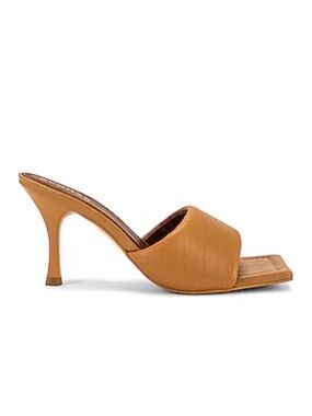 ALOHAS Puffy Mule in Camel